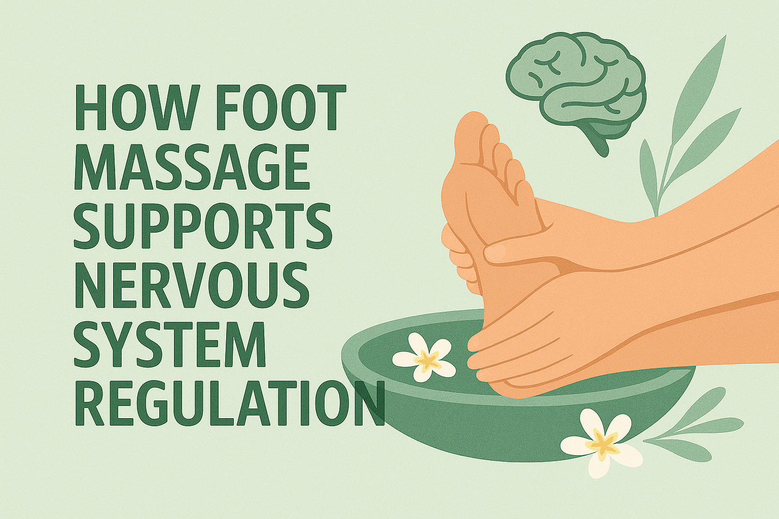How Foot Massage Supports Nervous System Regulation